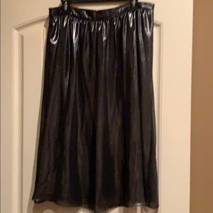 Women’s Metallic Skirt